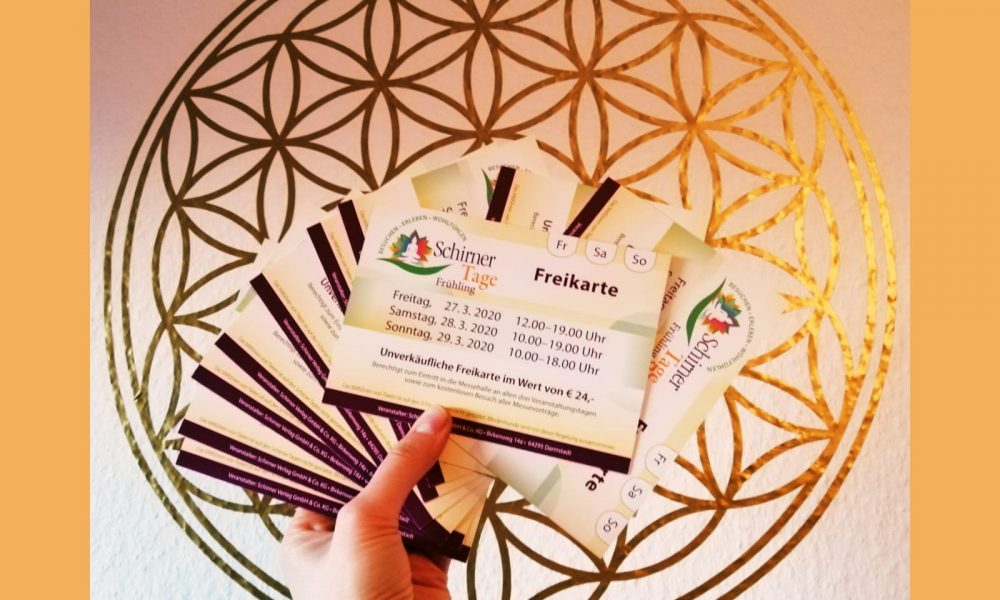 Freikarten Schirner Tage vom 27. – 29.03.2020 in Darmstadt