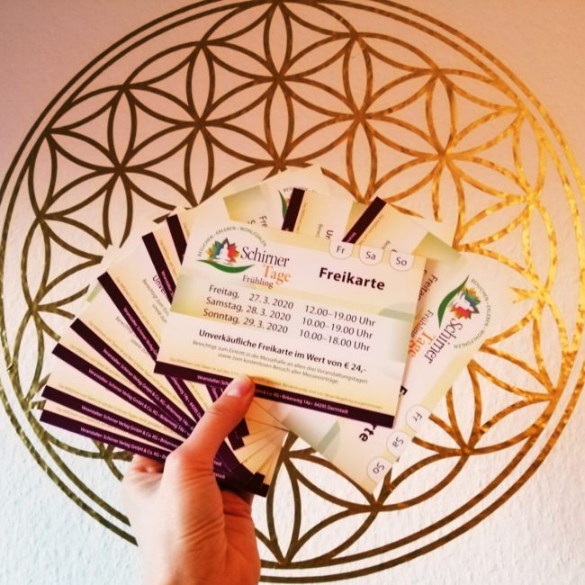 Freikarten Schirner Tage vom 27. – 29.03.2020 in Darmstadt