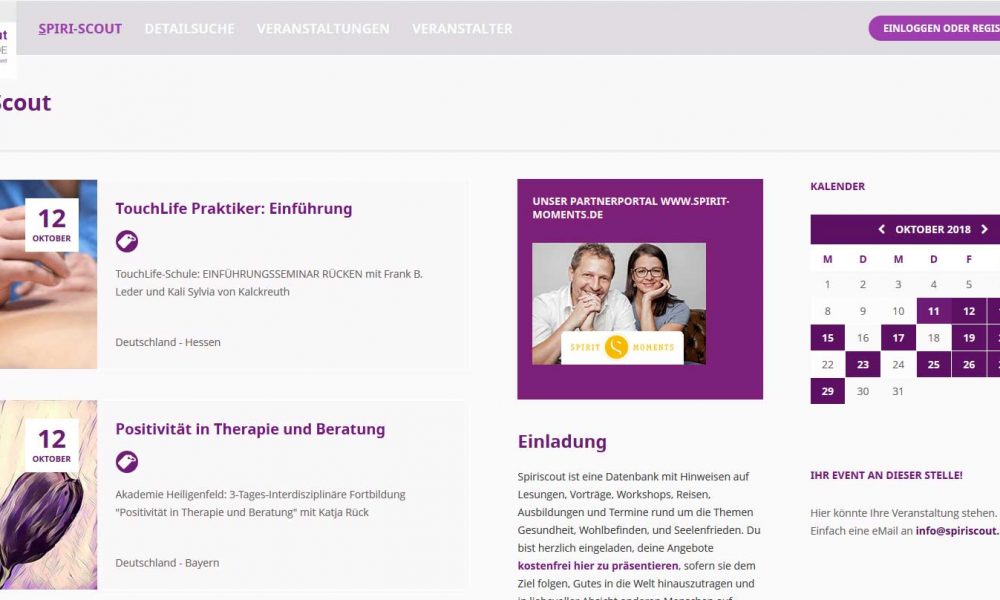 Noch 4 Messen dieses Jahr und neues Partnerportal